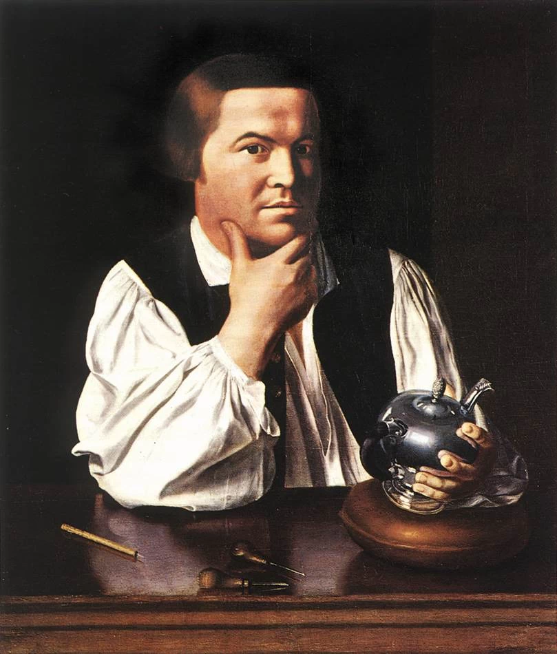 Ritratto di Paul Revere - Museum of Fine Arts, Boston